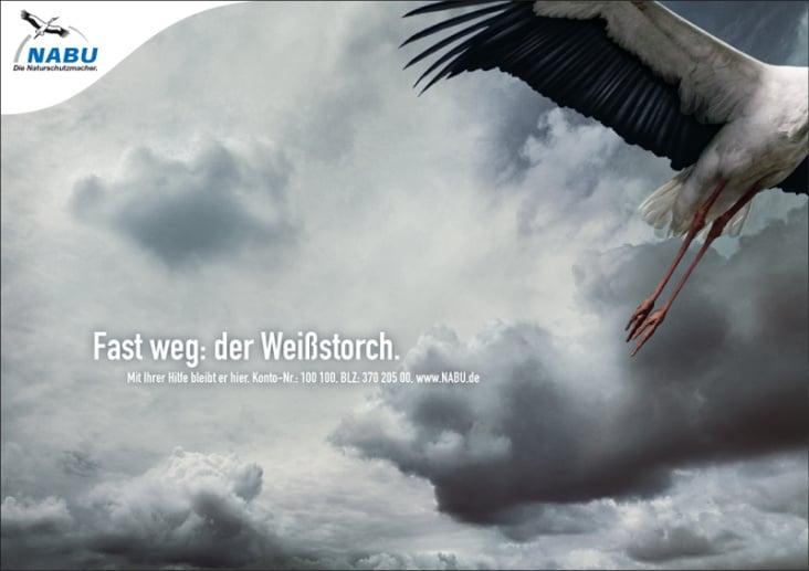 NABU / Imagekampagne ‚Fast Weg‘ / Agentur BUTTER