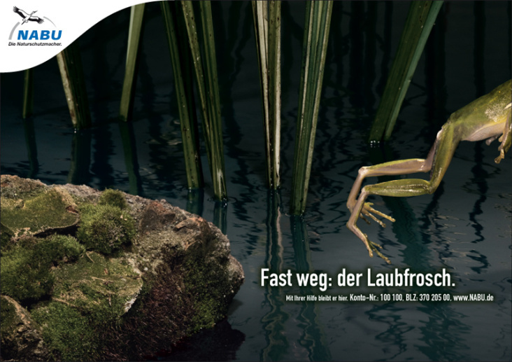 NABU / Imagekampagne ‚Fast Weg‘ / Agentur BUTTER