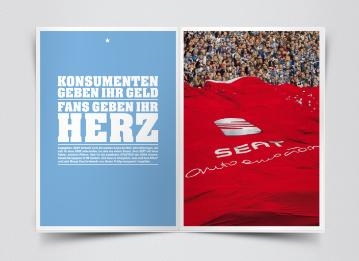 Atletico – Imagebroschüre // Art Direction, Konzeption