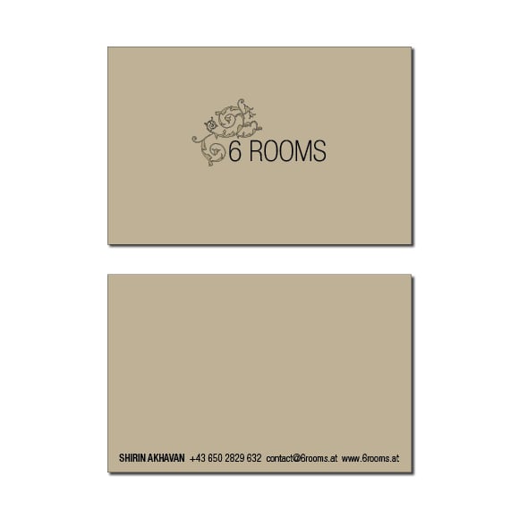 business cards 6rooms /appartments de luxe /vienna