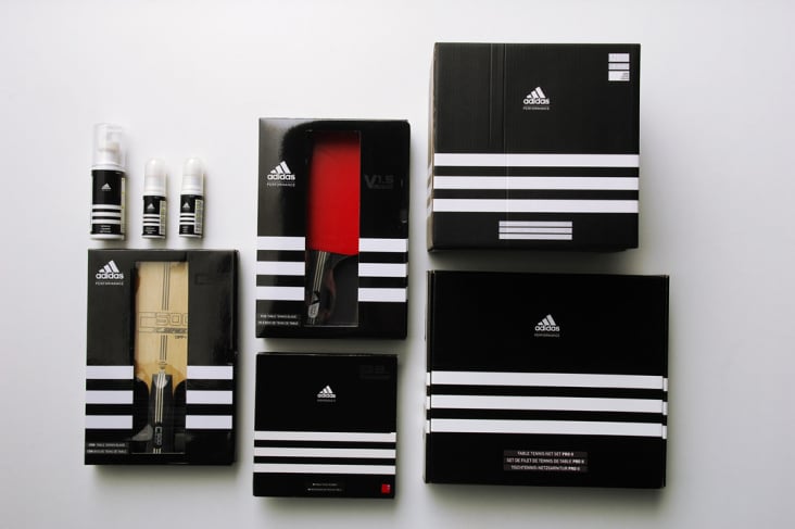 adidas Tisch Tennis Packaging