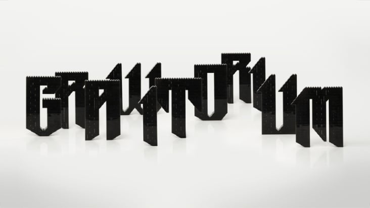 GRAWITORIUM – Logo aus Lego