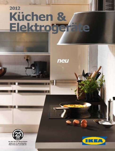 Range Brochure Kitchen 2012 Seite 01