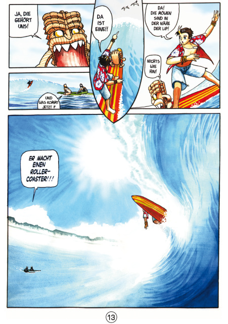 Seite 13 aus dem Manga „borderliner“.