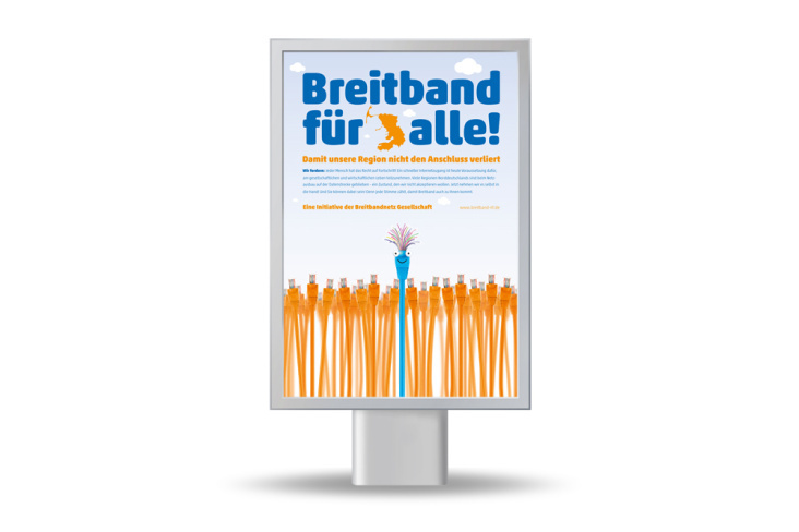 Breitbandnetzgesellschaft – Kampagne