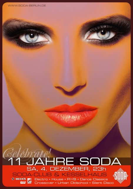 Soda Club – Plakat Soda Geburtstag 2010
