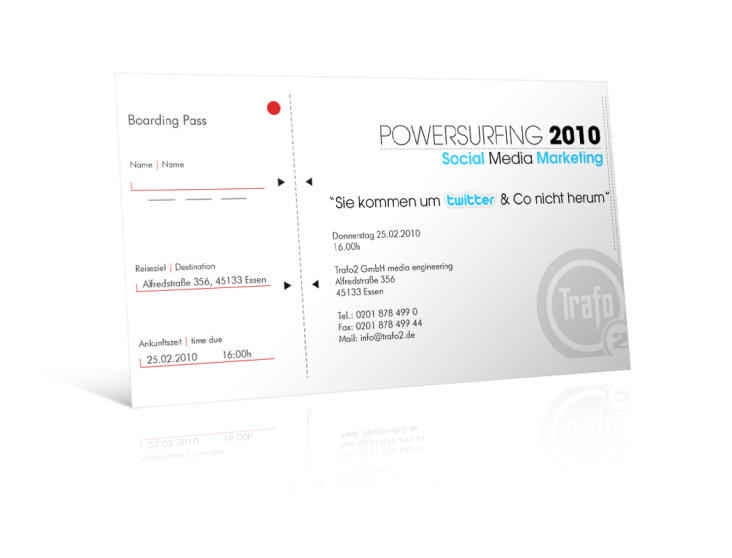 PowerSurfing 2010 Eintrittskarte