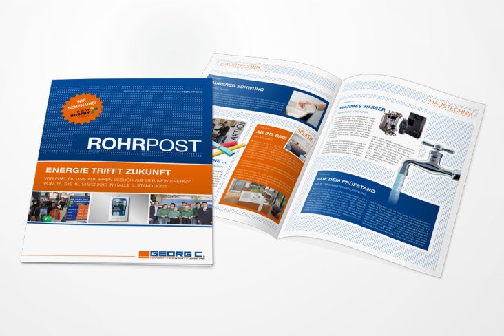 GEORG C. – Magazin „Rohrpost“