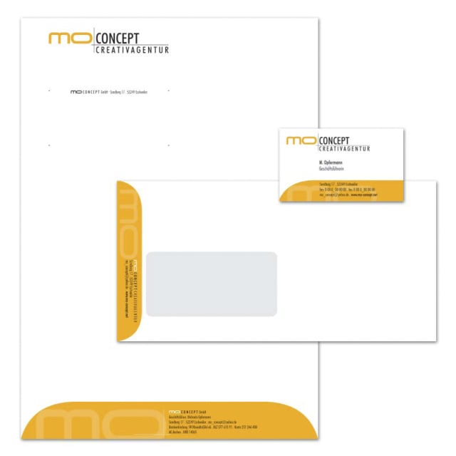 Corporate Design der Firma MoConcept