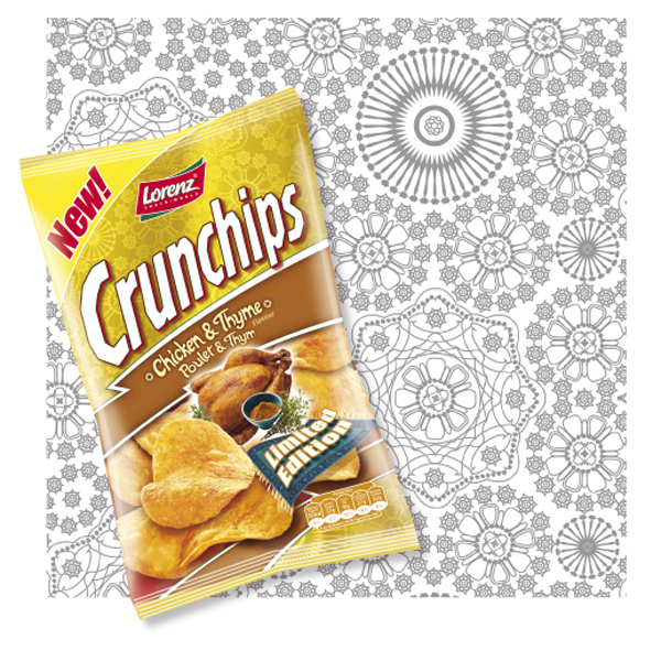 Package Illustration | Crunchips – Lorenz