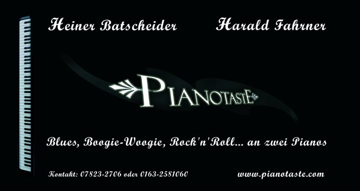 Pianotaste: Logo and Businesscard