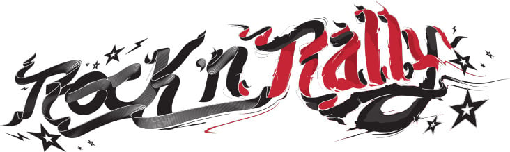 Rock’n Rally : photobook logotype.