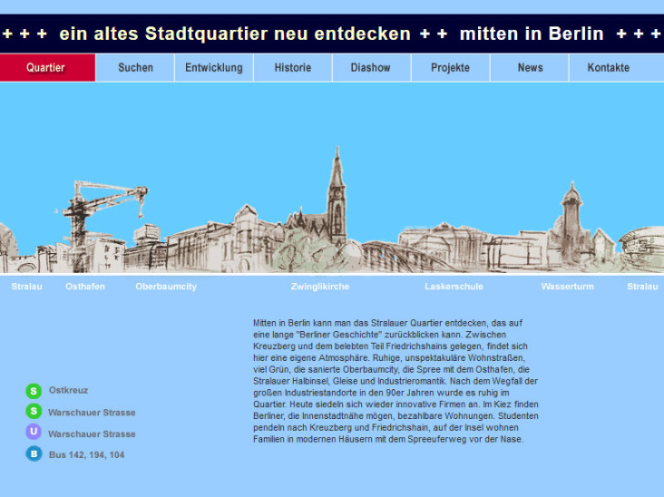 Internetportal für Stralau