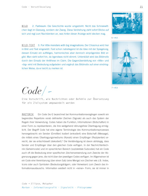 Beispielseite zum Begriff „Code“