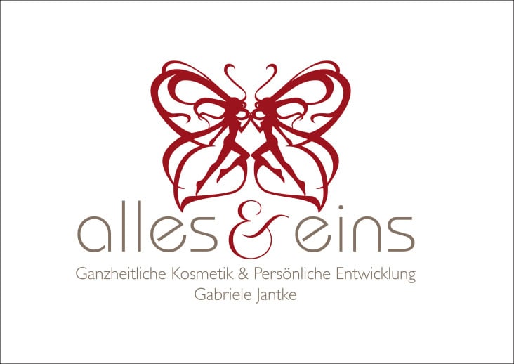 Logo Design für eine Beraterin für ganzheitliche Kosmetik und persönliche Entwicklung