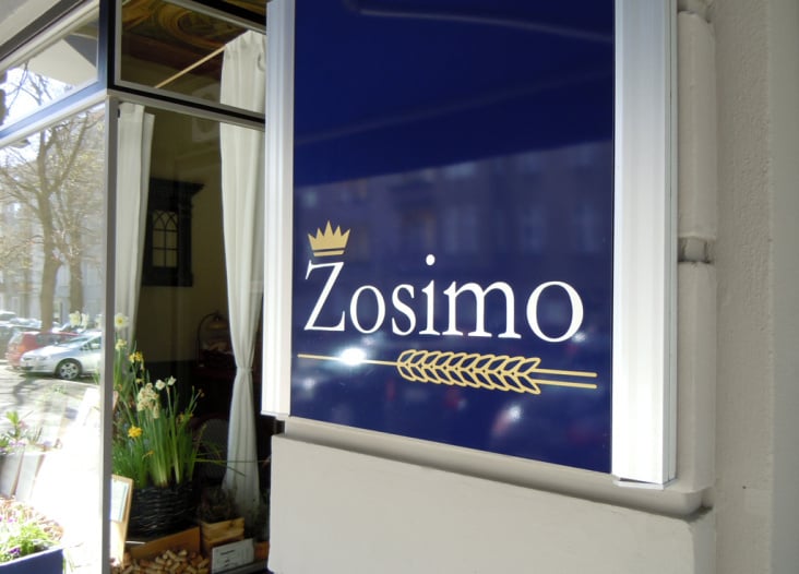 Logodesign und Corporate Design für Restaurant Zosimo