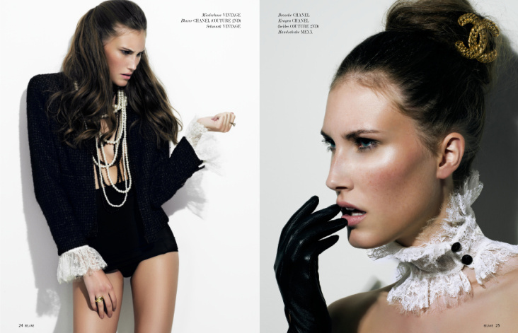 Make Up: Anna Tsoulcha Model:Claudia P Fotograf: Krystina Woldanowski