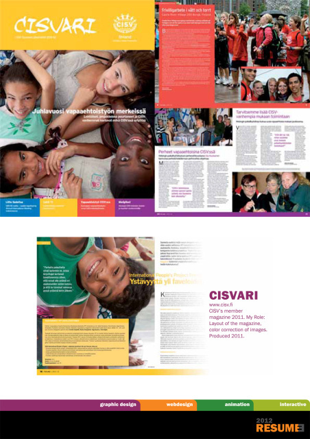 cisvari – CISV Finland member magazine