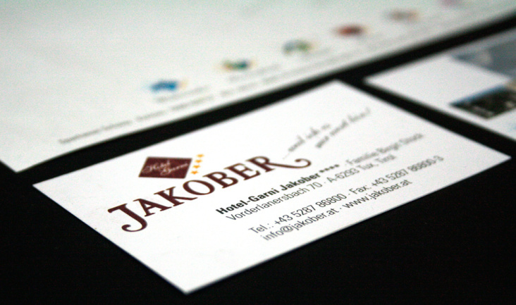 Hotel Garni Jakober – Corporate Design