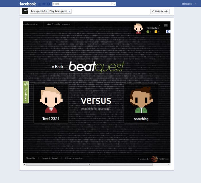 beatquest.FM Facebook-App