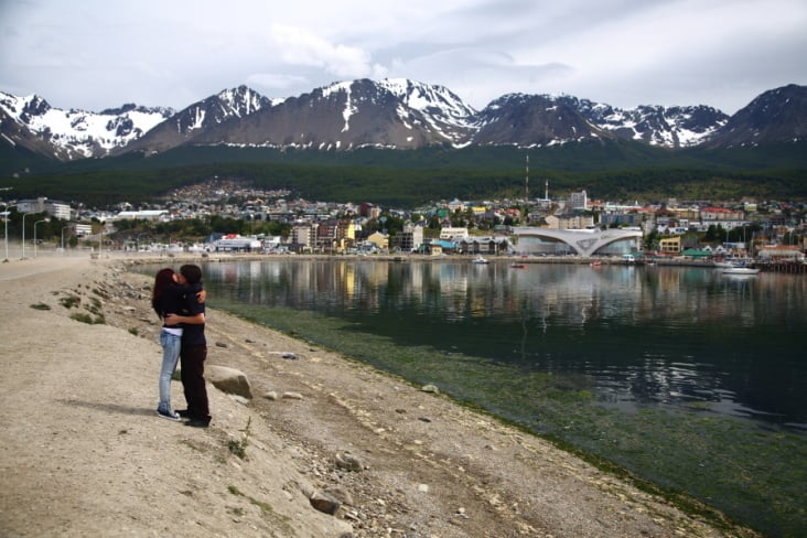 Ushuaia Hafenpromenade