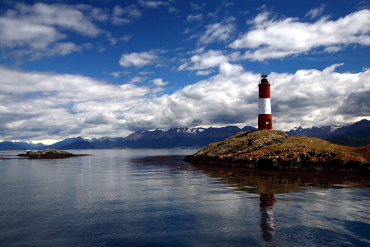 Leuchturm Faro de Fin del Mundo in Ushuaia