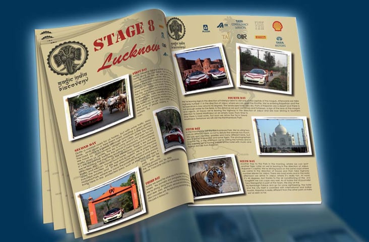 Magazine for Ferrari automotive