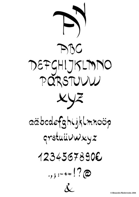 Typedesign Font: Aldra