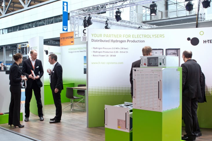 H-TEC – Messestand