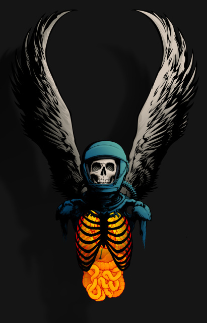 Skeleton Astronaut