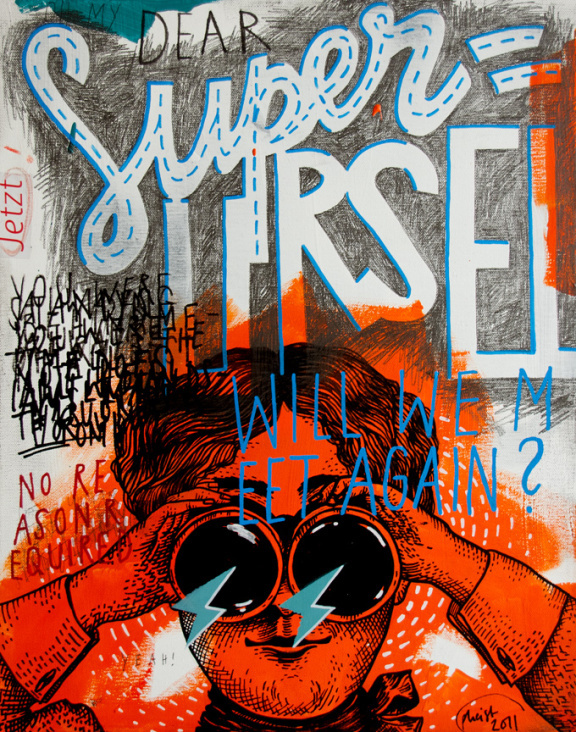 Super=Ursel, 50 × 40 cm, 2011