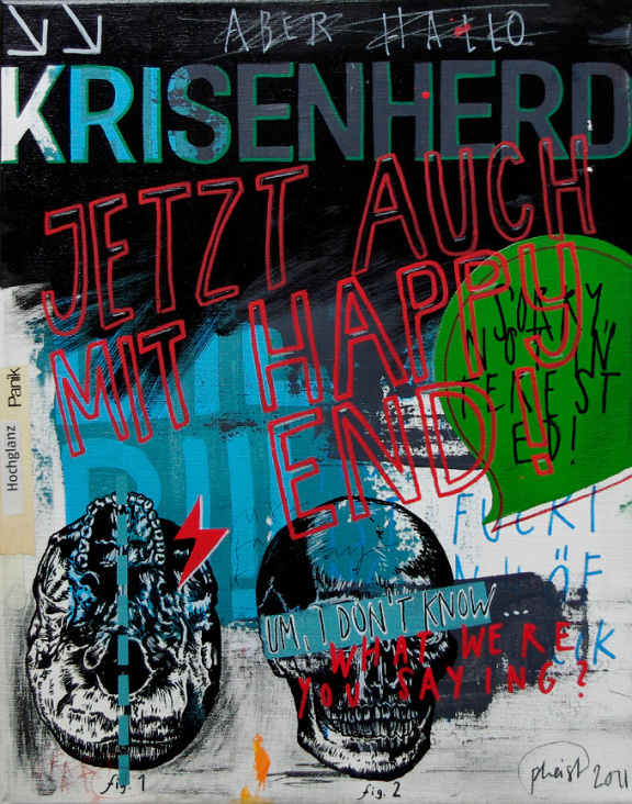 Krisenherd, 50 × 40 cm, 2011