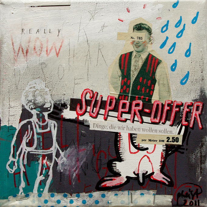 Super-Offer, 20 × 20 cm, 2011