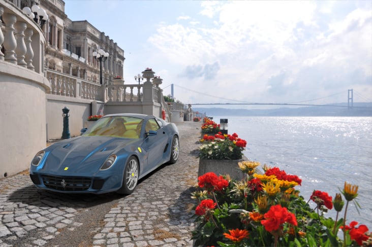 Ferrari 599 GTB Composition