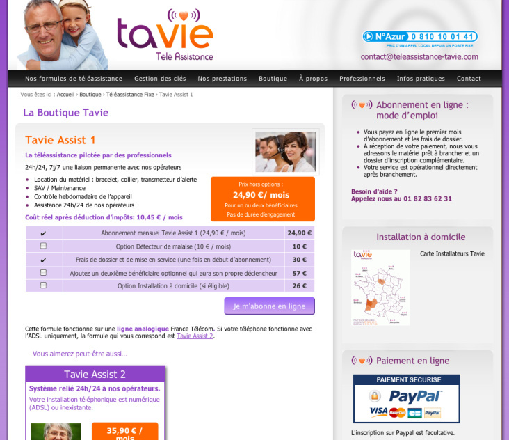 E-commerce – Tavie