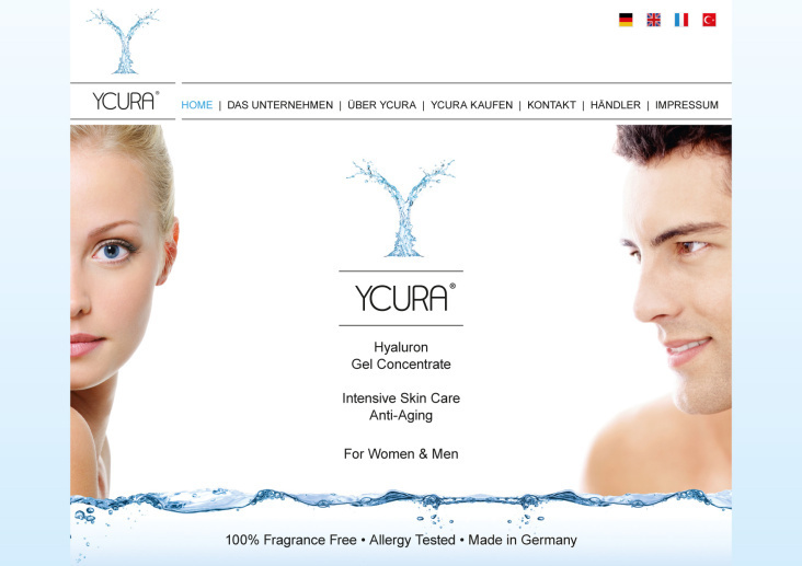 YCURA Website Design