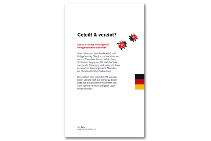 Zu Wahrheiten vereint – Rückseite Buchcover