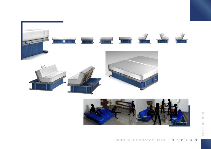 Project for a special bed.
