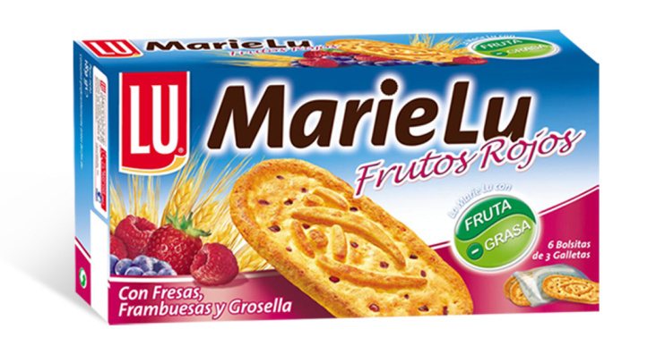 Packaging für Marie LU Spanien