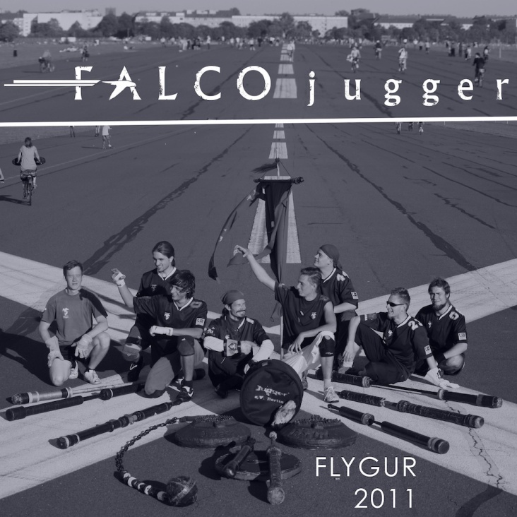 Juggersport-Team Falco jugger in „CD-Format“