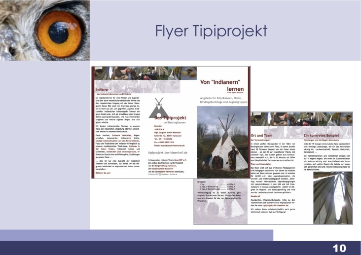 Flyer Tipiprojekt