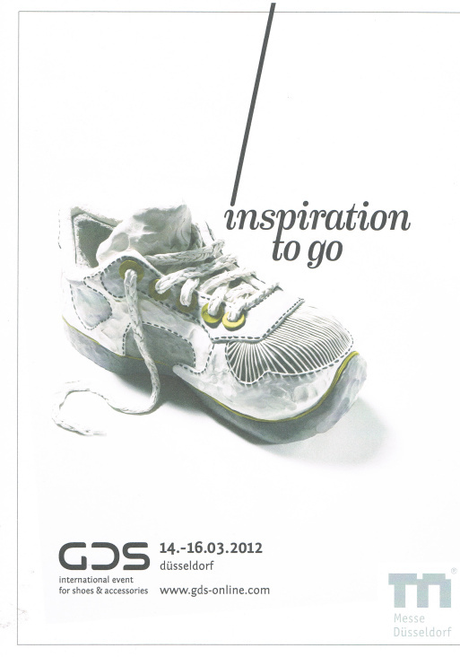 Plakatwerbung für die GDS international event for shoes & accessoires