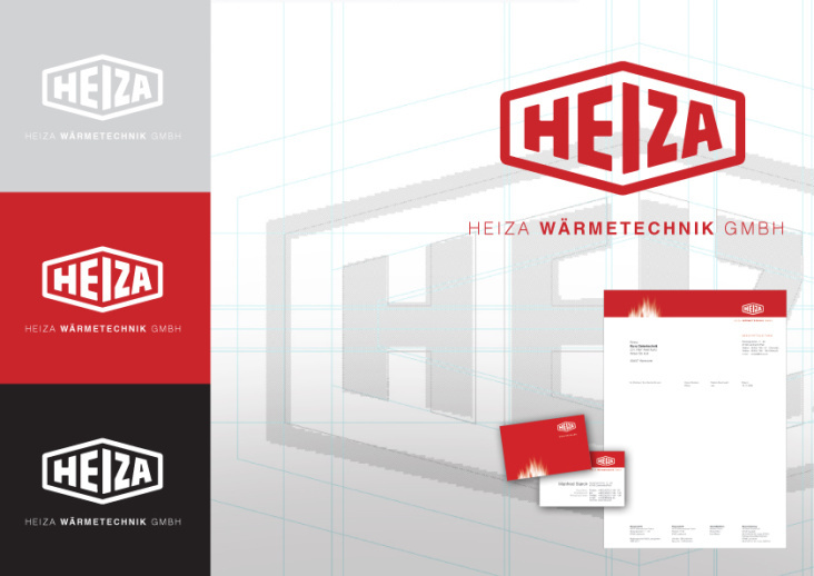 Heiza :: Logo Re-Design & Geschäftsausstattung