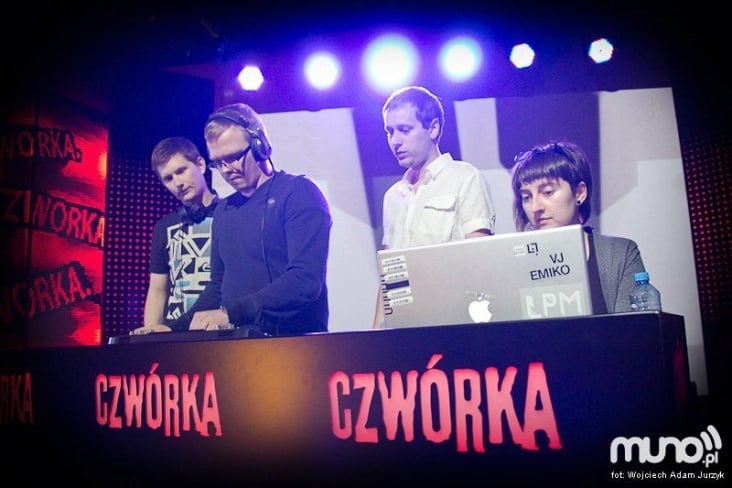 visuals for HDTV in Warsaw / Polish Radio Czworka on Air/ 2012