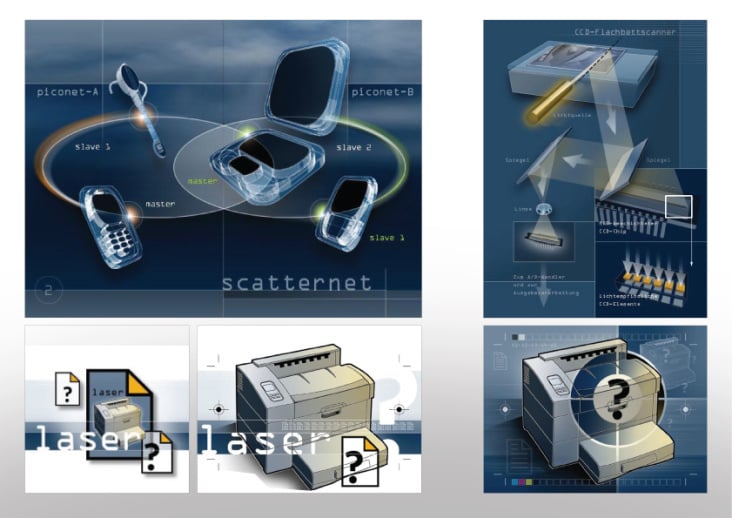 Gruner & Jahr :: Onlinelexikon – Technische Illustrationen