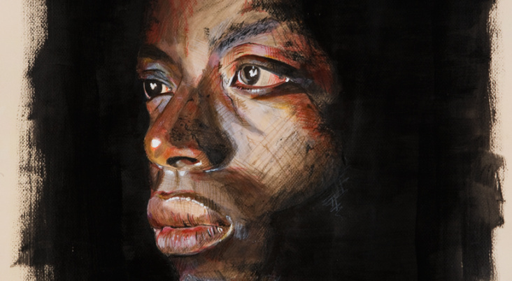 african portrait
