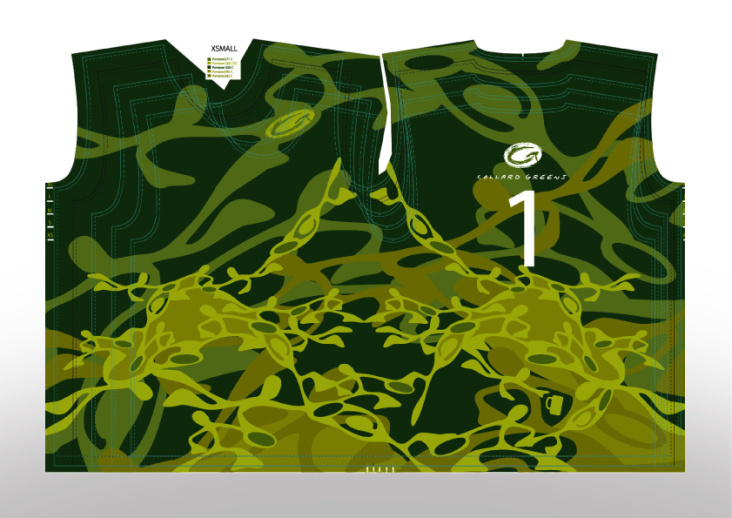 Collard Green :: Frisbee Team – Shirt