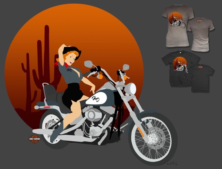 Harley Davidson: Cowgirl