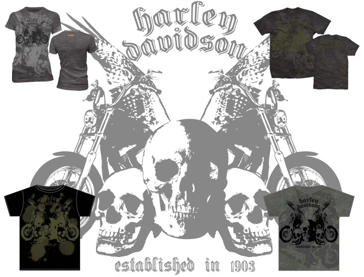 Harley Davidson: Skulls
