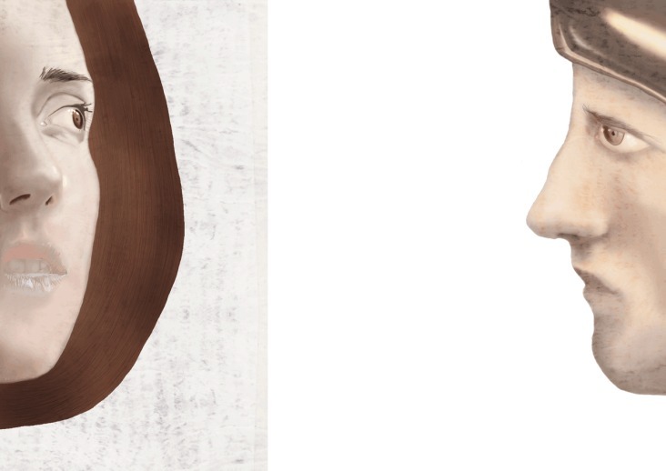 Illustration. „Romeo und Julia“